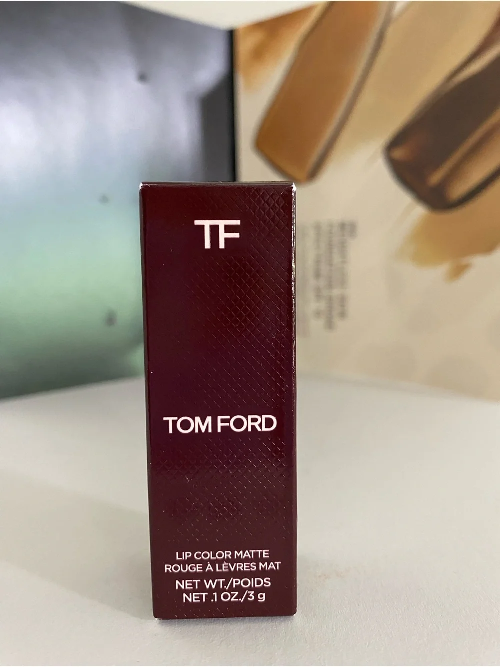 Tom Ford Lip Color Matte Lipstick, 08 Velvet Cherry, 0.1 OZ / 3 g, Limited Editi